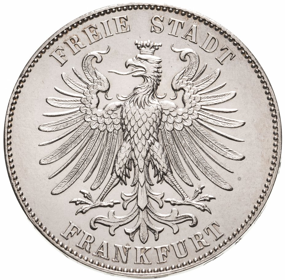 купить Франкфурт 1 талер 1859 100 лет со дня рождения Шиллера
