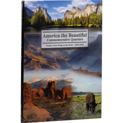 купить Альбом-фолдер Deluxe для монет 25 центов "Прекрасная Америка". (Littleton, США)