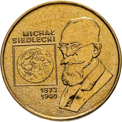 купить Польша 2 злотых 2001 "Польские путешественники - Михал Седлецкий"