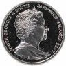 Купить Южная Георгия 2 фунта (pounds) 2007 Джеймс Кук