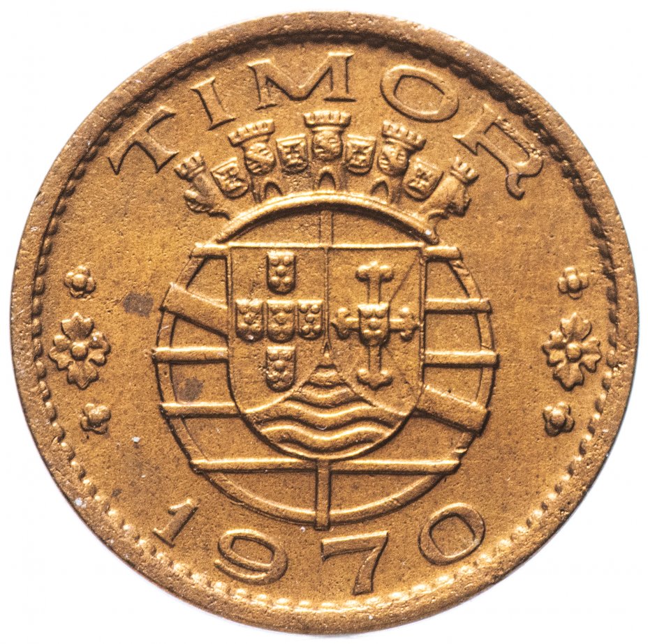 купить Тимор (колония Португалии) 20 центаво (centavos) 1970 год