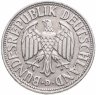 Купить Германия 1 марка 1950, знак монетного двора: "D" - Мюнхен