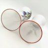 Купить Вазы парные, украшенные изображением ирисов, стекло, роспись, стекло, роспись, Западная Европа, 1910-1950 гг.