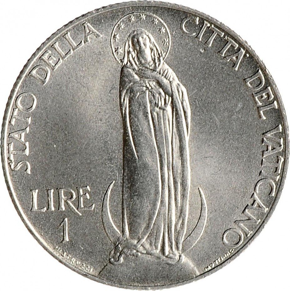 купить Ватикан 1 лира 1941