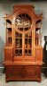Купить Буфет, красное дерево, резьба, латунь, стекло, Франция, 1900-1920 гг.