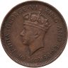 Купить Цейлон 1/2 цента (cent) 1937