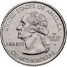 Купить США 25 центов (квотер, 1/4 доллара, quarter dollar) 2003 D Квотер штата Миссури знак монетного двора: "D" - Денвер