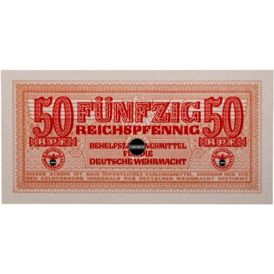купить Германия, Третий Рейх 50 рейхспфеннигов 1940-1945 для Вермахта