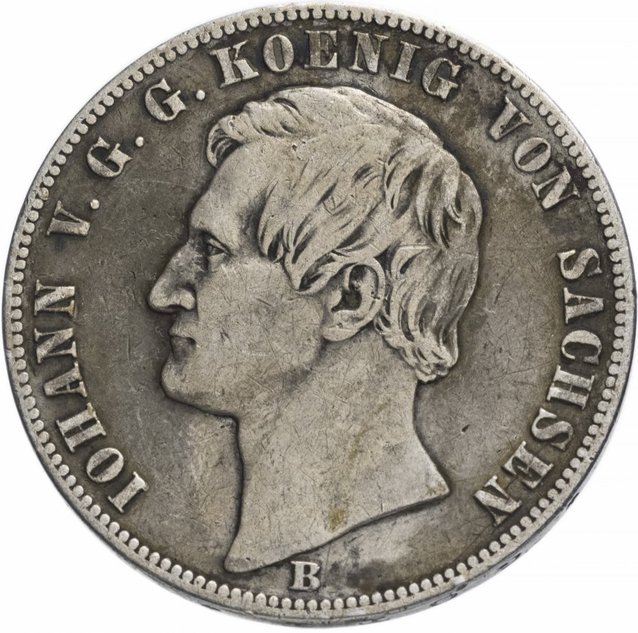 купить Германия (Саксония) 1 талер 1870 B