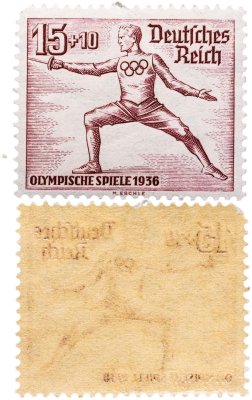 купить Германия, Третий Рейх 15+10 рейхспфеннигов 1936 "Летние олимпийские игры"
