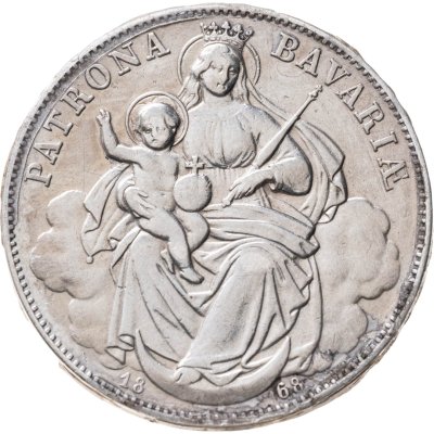 купить Бавария 1 талер 1868 "Мадонна"