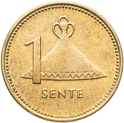 купить Лесото 1 сенте (sente) 1985