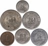Купить Сингапур, набор монет 1969-1981 (6 монет)