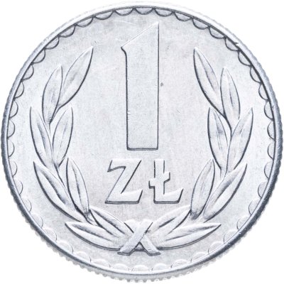 купить Польша 1 злотый (zloty) 1976