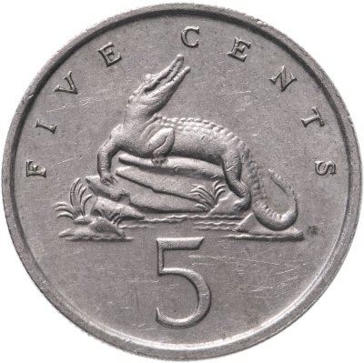 купить Ямайка 5 центов (cents) 1987