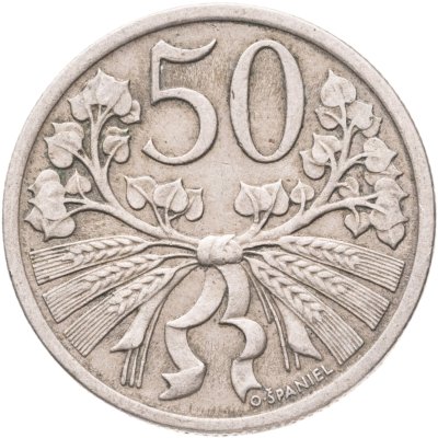 купить Чехословакия 50 геллеров (haleru) 1931