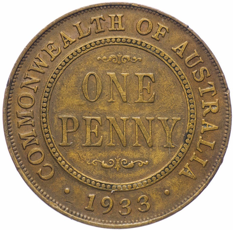 купить Австралия 1 пенни 1933