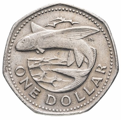купить Барбадос 1 доллар (dollar) 1973-1985, случайный год