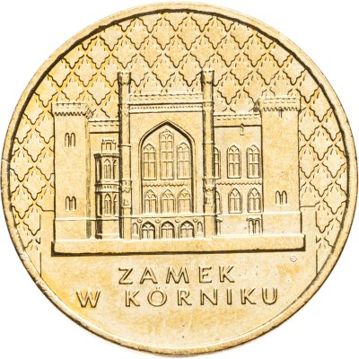 купить Польша 2 злотых (zlote) 1998 Замки и дворцы Польши - Замок Курник