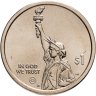 Купить США 1 доллар 2025 D Американские инновации - Космический центр имени Линдона Джонсона в Техасе