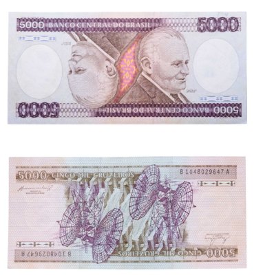 купить Бразилия 5000 крузейро 1984