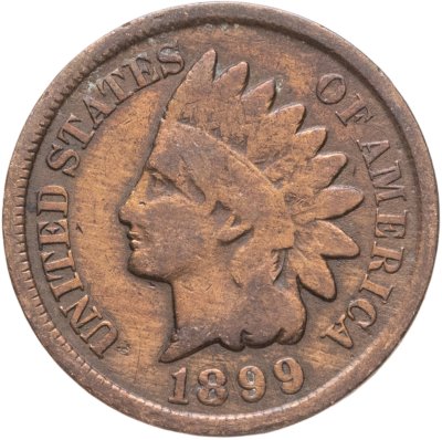 купить США 1 цент 1899 "Indian Head Cent"