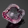 Купить Пепельница винтажная с фигурным бортом, цветное стекло, гутная техника, Муранское стекло, Италия, 1960-1980 гг.