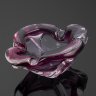 Купить Пепельница винтажная с фигурным бортом, цветное стекло, гутная техника, Муранское стекло, Италия, 1960-1980 гг.