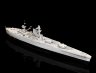 Купить Модель французского линкора "Richelieu" в масштабе 1:234, дерево, металл, латунь, крашение, резина, пластик, СССР, 1970-1980 гг.