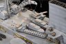 Купить Модель французского линкора "Richelieu" в масштабе 1:234, дерево, металл, латунь, крашение, резина, пластик, СССР, 1970-1980 гг.