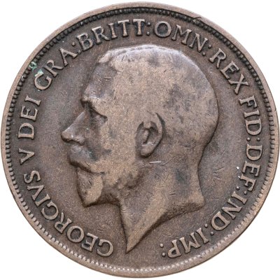 купить Великобритания 1 пенни (penny) 1918 Без отметки монетного двора