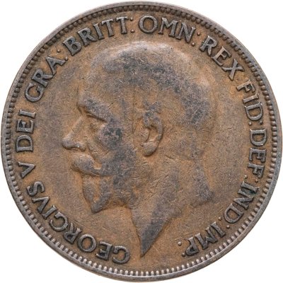 купить Великобритания 1 пенни (penny) 1927