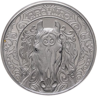 купить Казахстан 200 тенге 2025 "Культовые животные - тотемы кочевников - лошадь Аргамак" в блистере