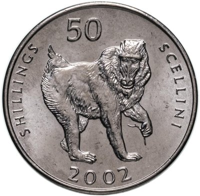 купить Сомали 50 шиллингов (shillings) 2002