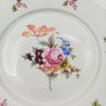 Купить Блюдо круглой формы "Мейсенский букет", фарфор, деколь, золочение, Moritz Zdekauer (MZ), Чехословакия, 1960-1980 гг.