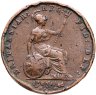 Купить Великобритания 1/2 пенни (penny) 1853