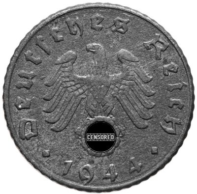 купить Германия (Третий рейх) 5 рейхспфеннигов (reichspfennig) 1944 E
