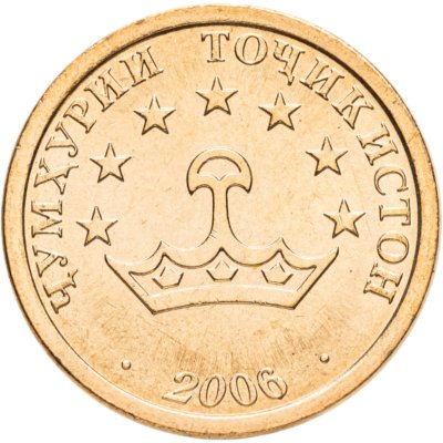 купить Таджикистан 10 дирамов 2006