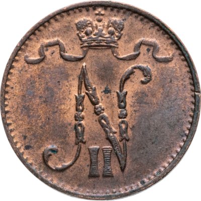 купить 1 пенни (penni) 1912 Российская Финляндия