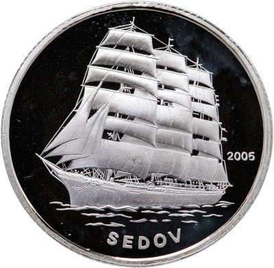 купить Северная Корея 5 вон 2005 "Барк Седов "