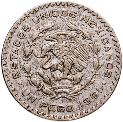 Купить Мексика 1 песо (peso) 1961