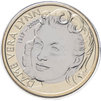 купить Великобритания 2 фунта 2022 "Вера Линн" в буклете