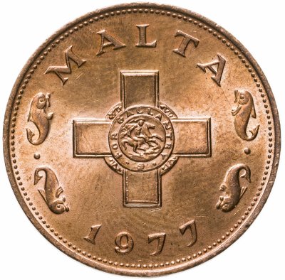 купить Мальта 1 цент (cent) 1977