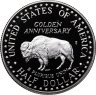 Купить США 50 центов (1/2 доллара, half dollar) 1991 "Mount Rushmore (50 лет Национальному мемориалу Рашмор)"