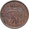 Купить Германия, Ольденбург 3 шварена (schwaren) 1865