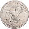 Купить США 1 доллар (dollar) 1972 доллар Эйзенхауэра без знака монетного двора