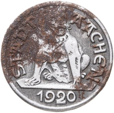 купить Германия (Аахен) нотгельд 10 пфеннигов 1920