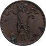 Купить 1 пенни (penny) 1908, монета для Финляндии