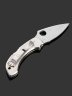 Купить Складной нож Spyderco Dragonfly Tattoo (C28PT), сталь VG-10, рукоять сталь