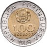 Купить Португалия 100 эскудо (escudos) 1989
